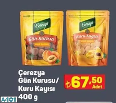 ÇEREZYA GÜN KURUSU KURU KAYISI